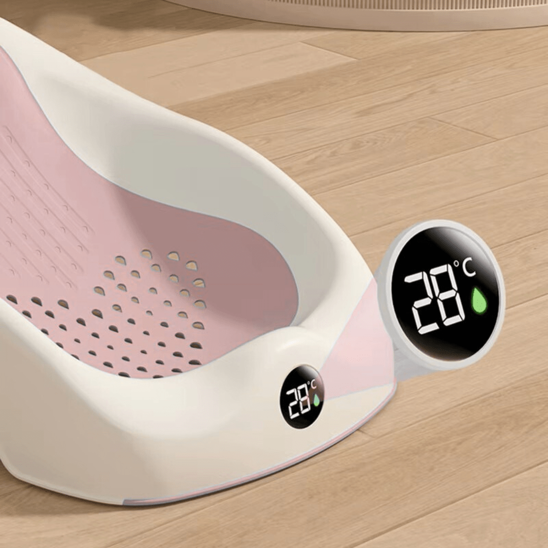 Baignoire bébé - SmartFoldBabyTub™ - Rose