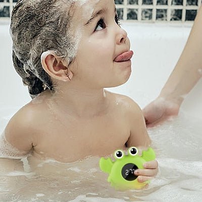 Thermomètre bain bébé - BabyBathTempMeter™ - Crabe-vert