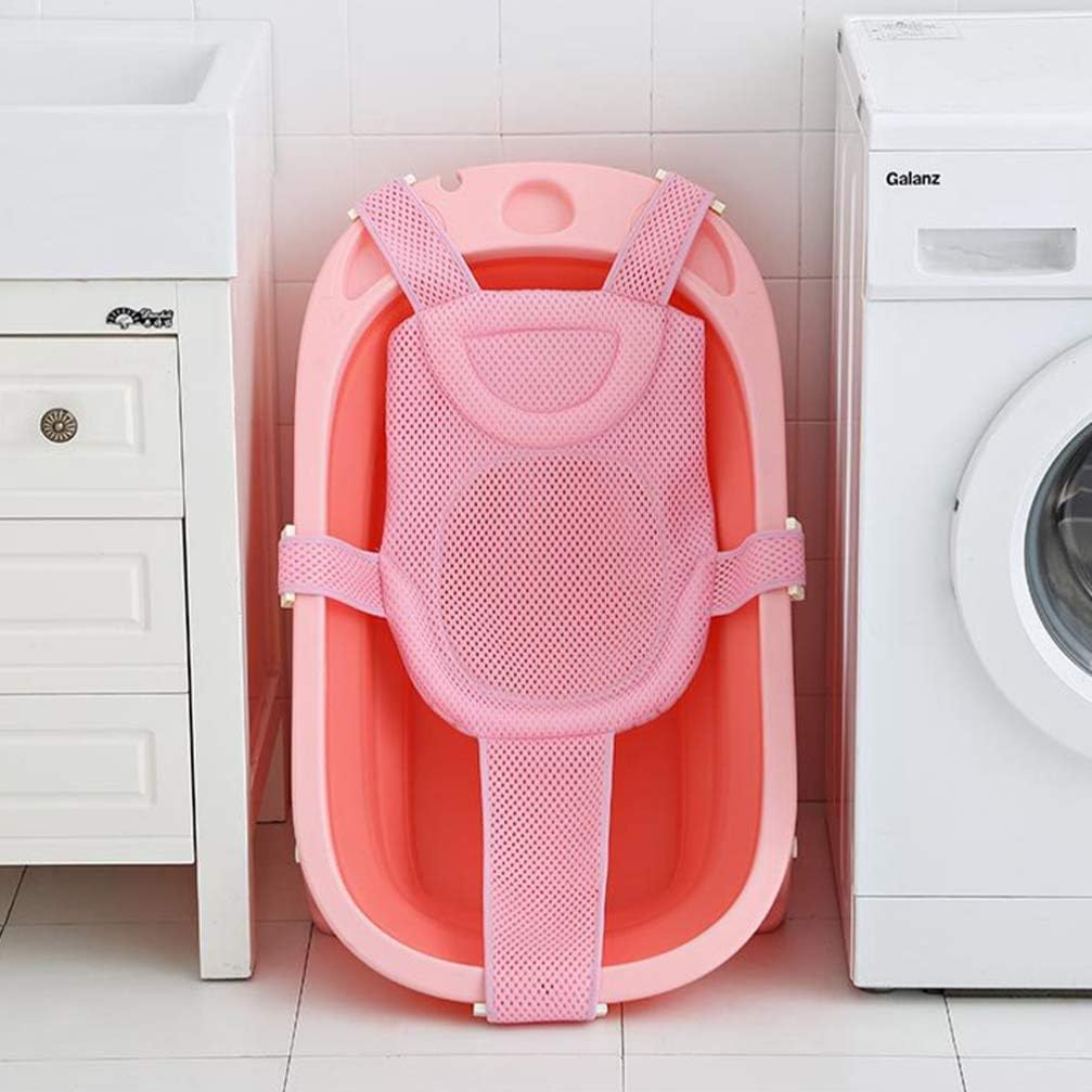 Transat de Bain Bébé - BabyBathMeshSupport™ - Rose