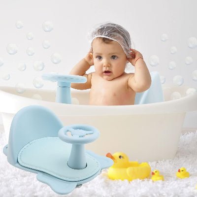SIEGE DE BAIN BEBE - BabyBathGuard™ - Bleu