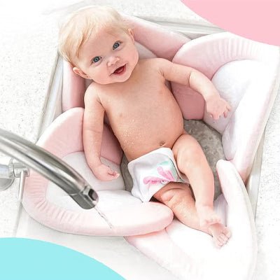 SIEGE DE BAIN BEBE - BloomBath™ - Rose