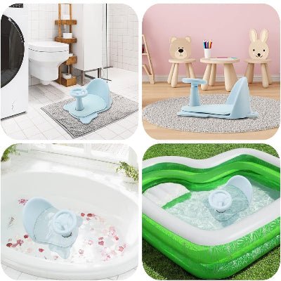 SIEGE DE BAIN BEBE - BabyBathGuard™ - Bleu