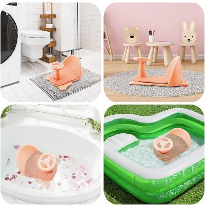 SIEGE DE BAIN BEBE - BabyBathGuard™ - Rose