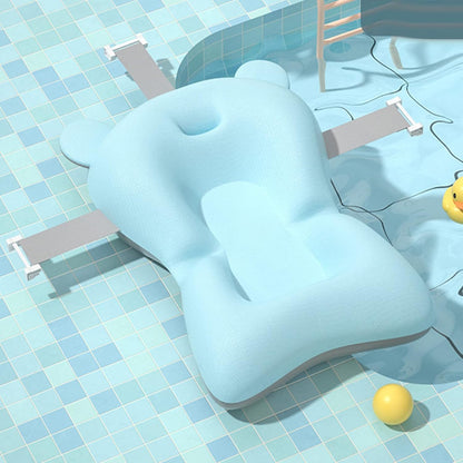 Coussin de Bain Bébé - BabyFloatBathCushion™ - Bleu