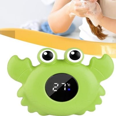 Thermomètre bain bébé - BabyBathTempMeter™ - Crabe-vert