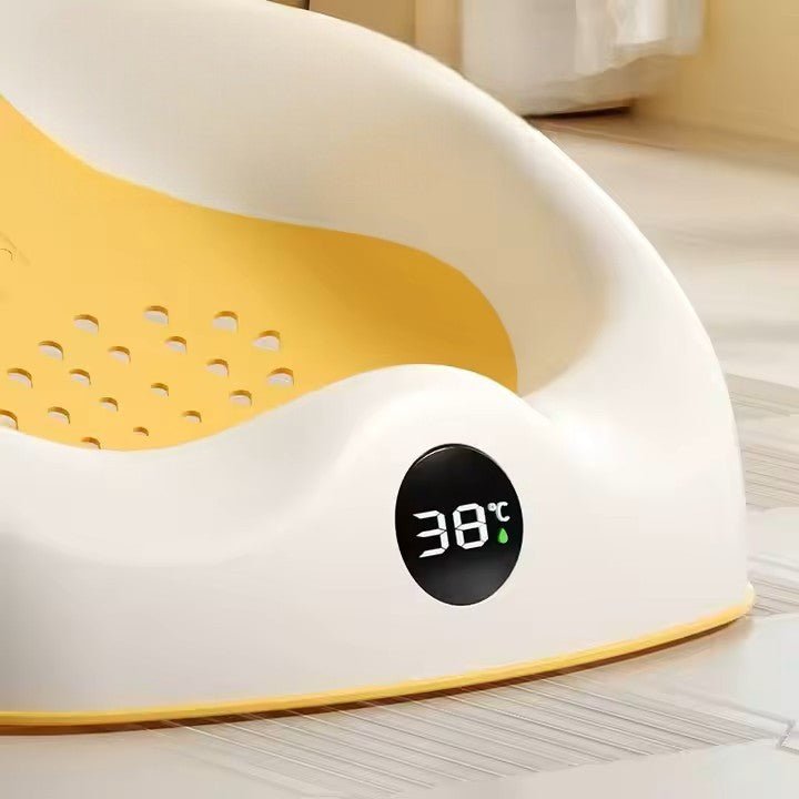 Baignoire bébé - SmartFoldBabyTub™ - Jaune
