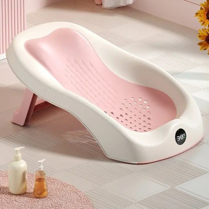 Baignoire bébé - SmartFoldBabyTub™ - Rose