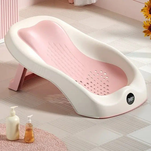 Baignoire bébé - SmartFoldBabyTub™ - Rose