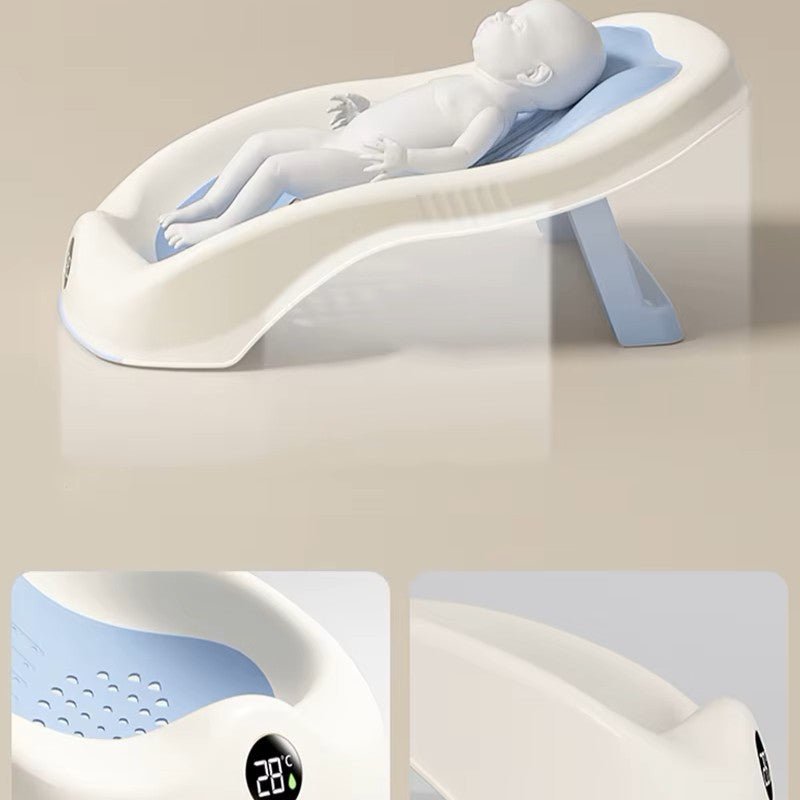 Baignoire bébé - SmartFoldBabyTub™ - Bleu