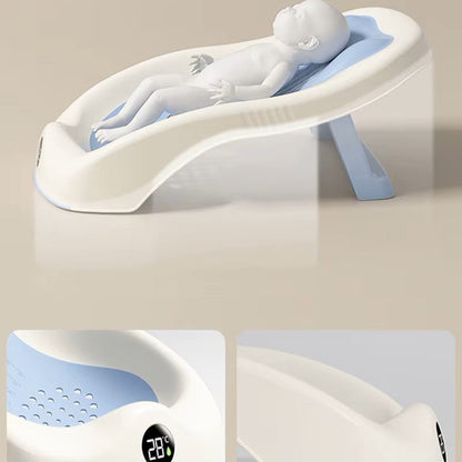 Baignoire bébé - SmartFoldBabyTub™ - Bleu