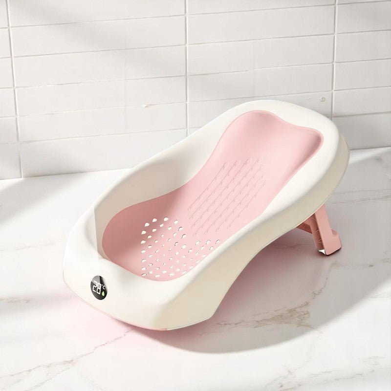 Baignoire bébé - SmartFoldBabyTub™ - Rose