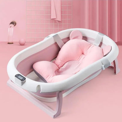 Coussin de Bain Bébé - BabyFloatBathCushion™ - Rose