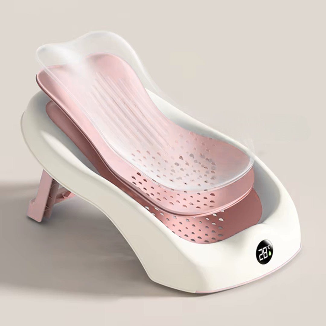 Baignoire bébé - SmartFoldBabyTub™ - Rose